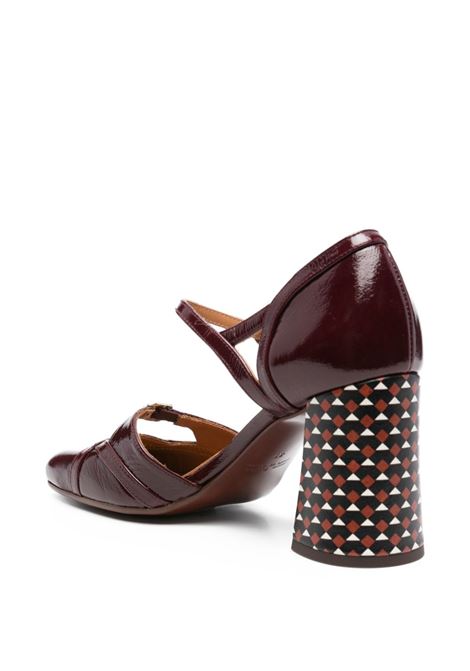 Brown strap-detail pumps  Chie mihara - women CHIE MIHARA | OBINDI47GRP